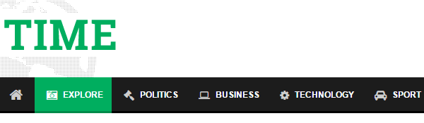 Main Menu with Icons